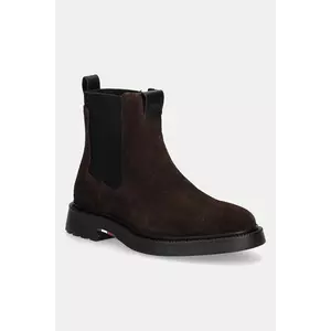 Tommy Hilfiger botine din piele întoarsă COMFORT LWT SDE CHELSEA imagine