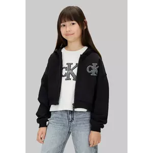 Calvin Klein Jeans hanorac de bumbac pentru copii imagine