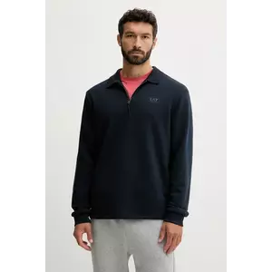 EA7 Emporio Armani hanorac de bumbac imagine