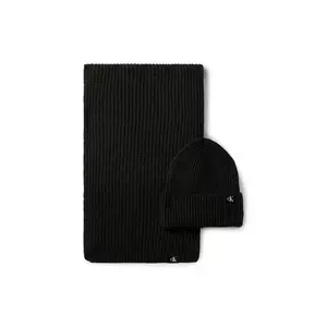 Calvin Klein Jeans căciulă și fular pentru copii imagine