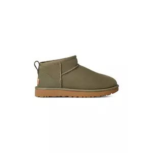 UGG cizme de zăpadă din piele întoarsă Classic Ultra Mini imagine