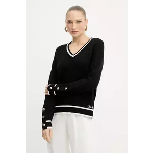 Liu Jo pulover din amestec de mătase imagine