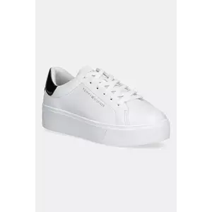 Tommy Hilfiger sneakers din piele CHIC PLATFORM CUPSOLE PATENT imagine