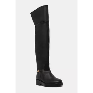 Tommy Hilfiger ghete de piele TH HORSEBIT RIDING OVERKNEE BOOT imagine
