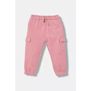 Guess pantaloni de trening din bumbac pentru copii imagine