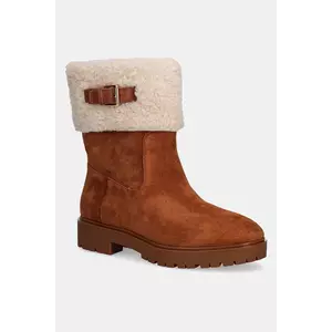 Lauren Ralph Lauren cizme din piele întoarsă Allyson Srlg imagine