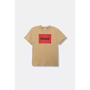 HUGO tricou de bumbac pentru copii imagine