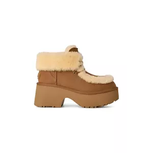 UGG cizme din piele întoarsă Esmee Lace Up imagine