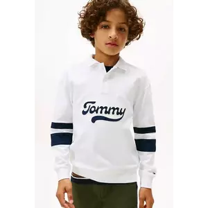 Tommy Hilfiger hanorac de bumbac pentru copii imagine