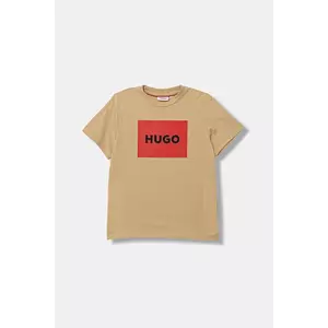 HUGO tricou de bumbac pentru copii imagine