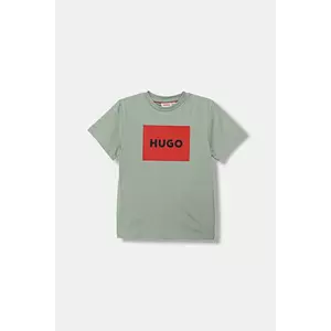 HUGO tricou de bumbac pentru copii imagine