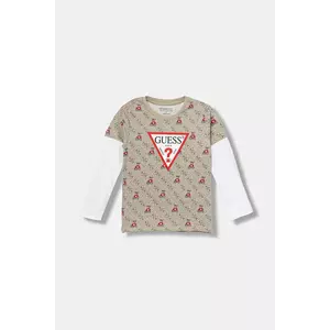 Guess longsleeve din bumbac pentru copii imagine