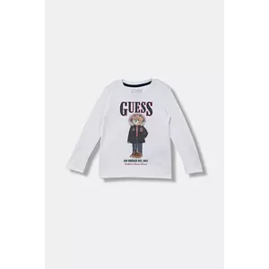 Guess longsleeve din bumbac pentru copii imagine