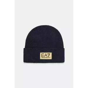 EA7 Emporio Armani pălărie din amestec de lână imagine