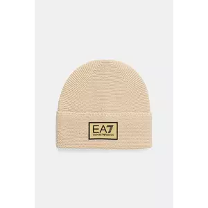 EA7 Emporio Armani pălărie din amestec de lână imagine