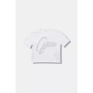 Guess tricou de bumbac pentru copii imagine