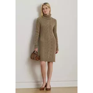 Lauren Ralph Lauren rochie cu lână imagine
