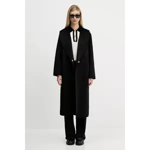 HUGO palton de lână Mecami-1_DF imagine