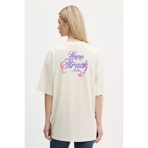 HUGO Blue tricou din bumbac Oversize_tee_B_5 imagine