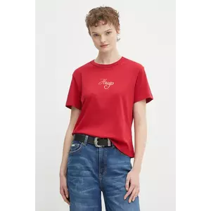 HUGO tricou din bumbac Destrel_3 imagine