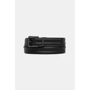 Armani Exchange curea de piele cu două fețe imagine