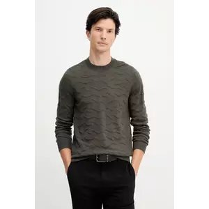 Armani Exchange pulover din amestec de lână imagine