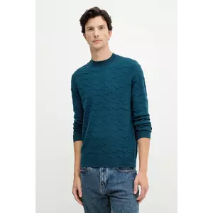 Armani Exchange pulover din amestec de lână imagine