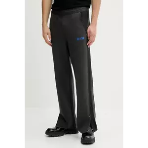 HUGO Blue pantaloni de trening din bumbac Naspant imagine