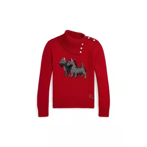 Polo Ralph Lauren pulover de bumbac pentru copii imagine