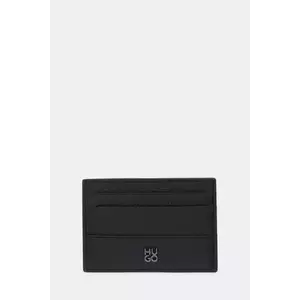 HUGO card holder din piele Quantic_Cardcase imagine