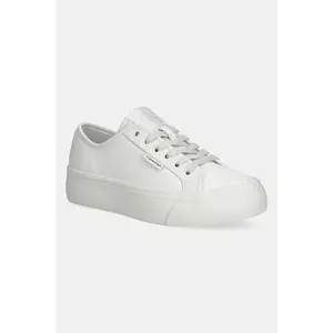 Calvin Klein sneakers VULC FLATF LACE UP LTH CK imagine