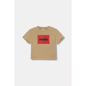 HUGO tricou de bumbac pentru copii imagine