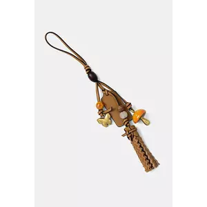 Coach breloc de piele Heritage imagine