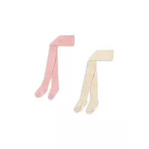 Konges Sløjd ciorapi fete 2 PACK RIB TIGHTS 2-pack imagine