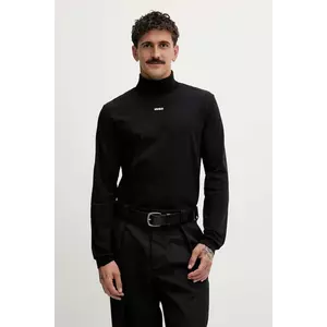 HUGO longsleeve din bumbac Daporollo imagine