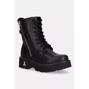 Patrizia Pepe bocanci din piele pentru copii imagine