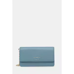 Emporio Armani poșetă piele imagine