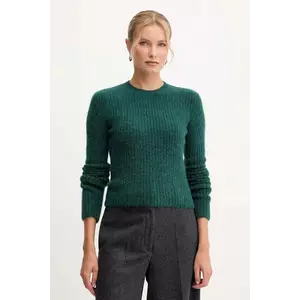 Patrizia Pepe pulover din amestec de lână și alpaca imagine