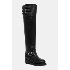 Polo Ralph Lauren ghete de piele Biker Boot imagine