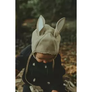 Donsje pălărie din piele întoarsă pentru copii Kapi Classic Hat Bunny imagine