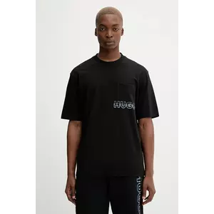 HUGO Blue tricou din bumbac Nogoste imagine