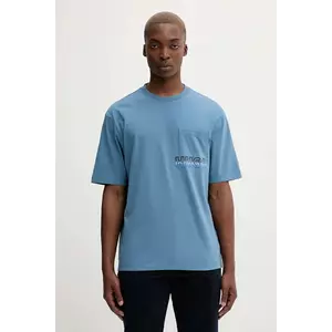 HUGO Blue tricou din bumbac Nogoste imagine