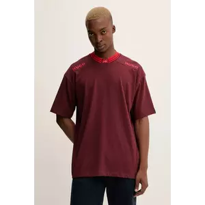 HUGO tricou din bumbac Dydall_RB imagine