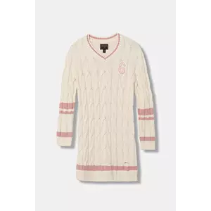 Guess rochie din amestec de lână pentru copii imagine