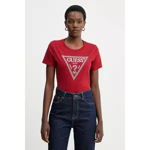 Guess tricou din bumbac imagine