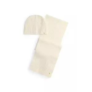 Lauren Ralph Lauren pălărie și eșarfă din lână imagine