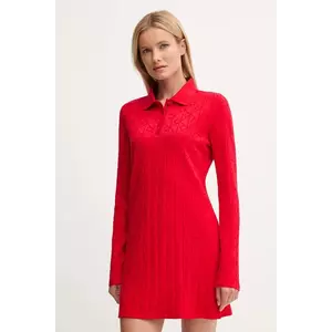 Calvin Klein Jeans rochie din bumbac imagine