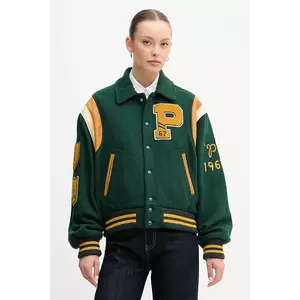 Polo Ralph Lauren jachetă din amestec de lână imagine