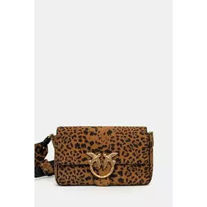 Pinko geantă de mână din piele întoarsă imagine