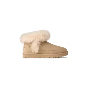 UGG cizme de zăpadă din piele întoarsă Classic Ultra Mini Chalet imagine